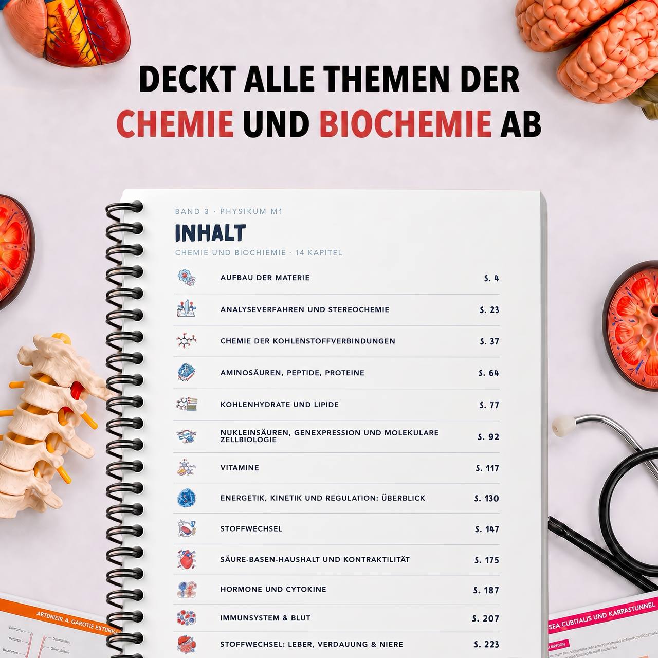 Band 3 — Biochemie & Chemie — Kapitelübersicht (INHALT)