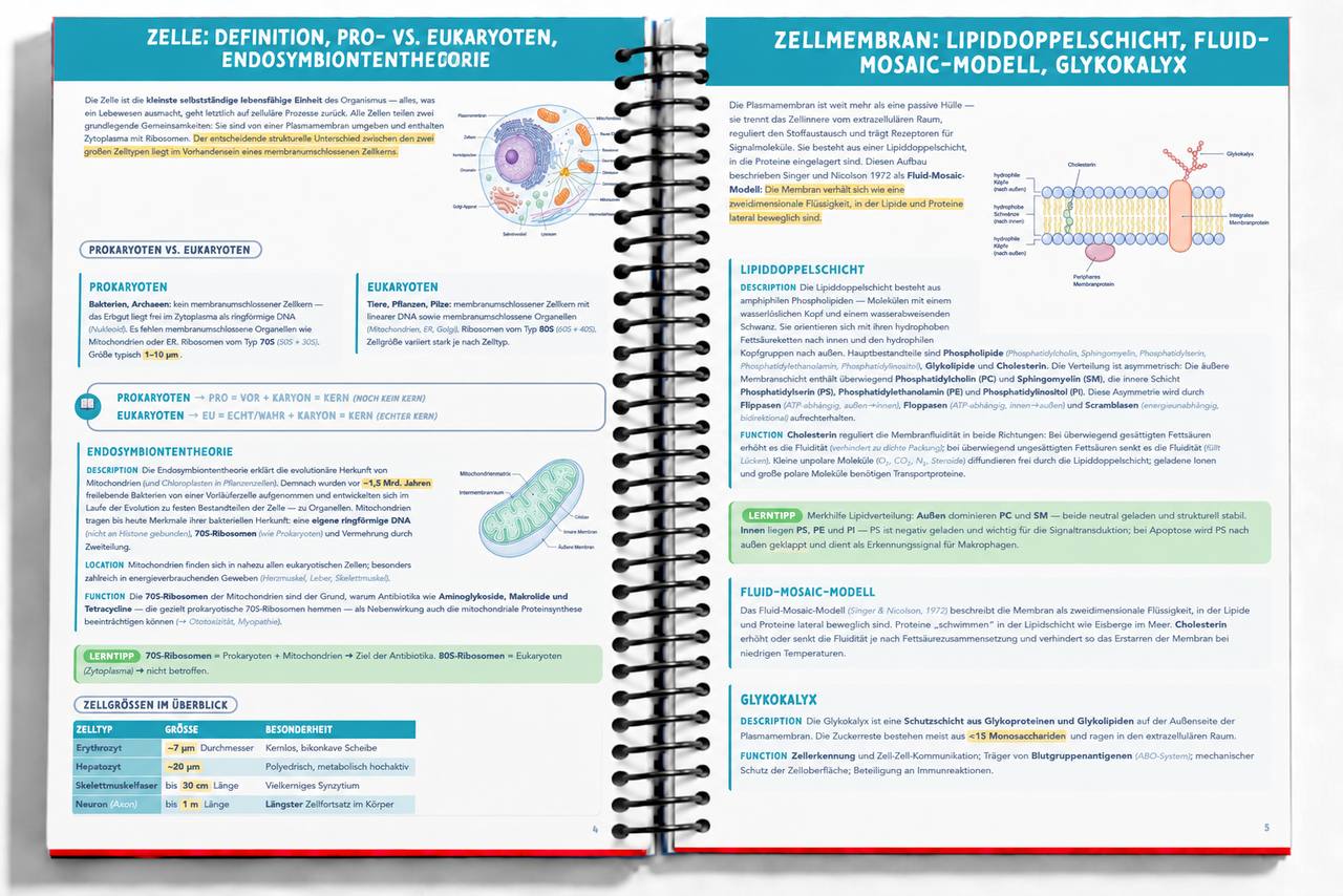 Aufgeschlagenes Buch — Band 4 Biologie & PsychSoz